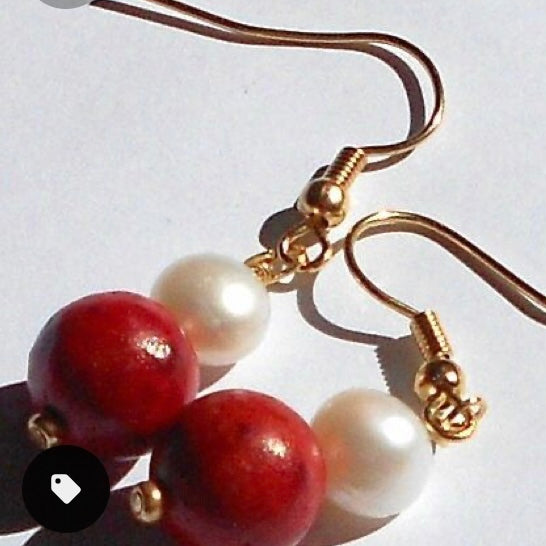 Coral and Freshwater Pearl