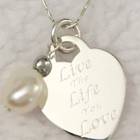 Pearl and charm Necklace